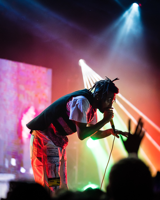Aminé, Roseland Theater, photo by Miguel Padilla