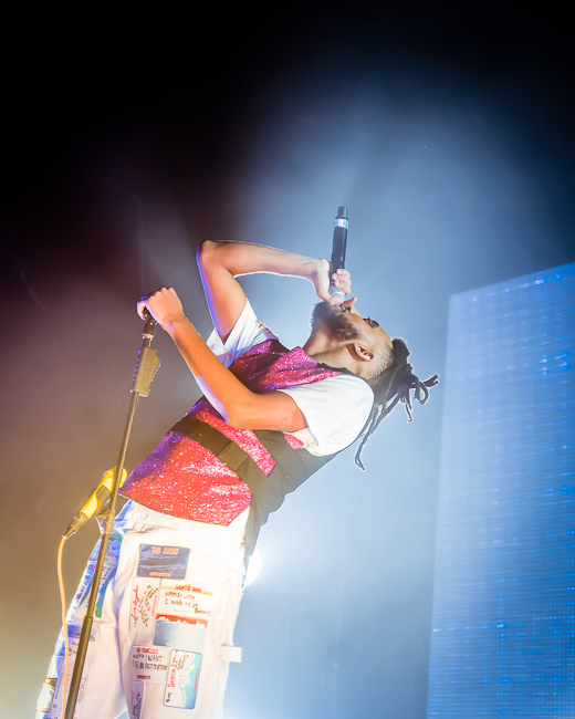 Aminé, Roseland Theater, photo by Miguel Padilla