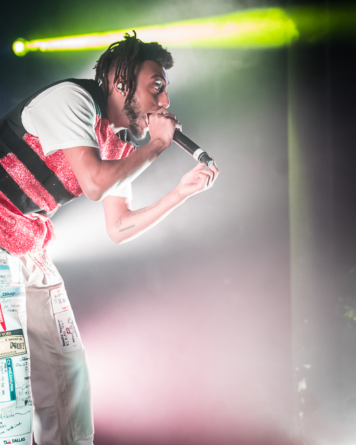 Aminé, Roseland Theater, photo by Miguel Padilla