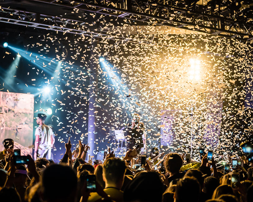 Aminé, Roseland Theater, photo by Miguel Padilla