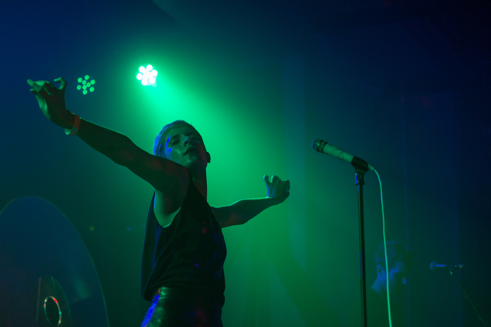 YACHT, Wonder Ballroom, photo by Tomas Alfredo Valladares