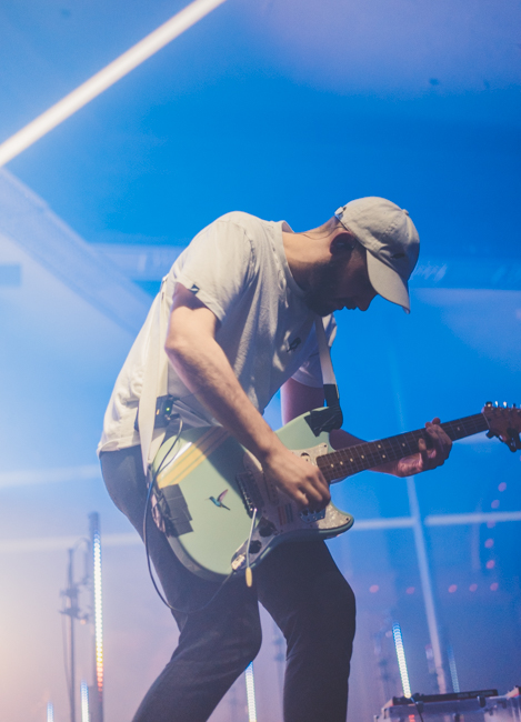 San Holo, Crystal Ballroom, photo by Matthew Leonetti
