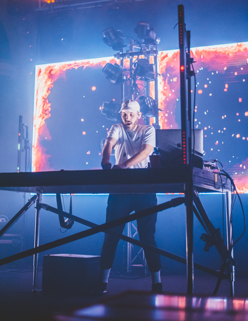 San Holo, Crystal Ballroom, photo by Matthew Leonetti