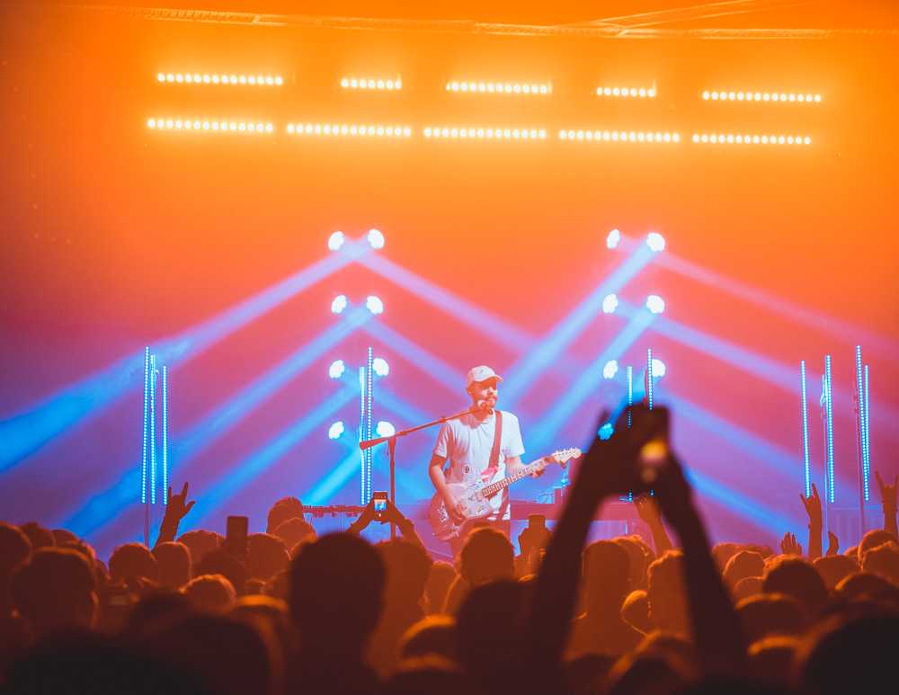 San Holo, Crystal Ballroom, photo by Matthew Leonetti