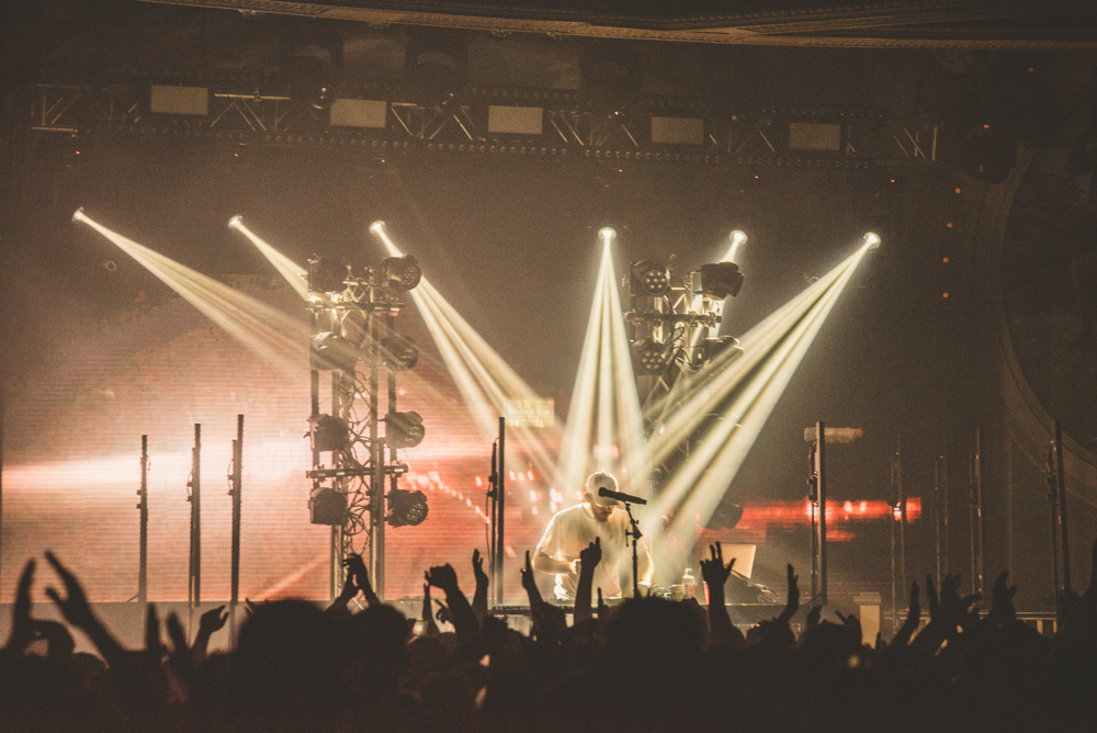 San Holo, Crystal Ballroom, photo by Matthew Leonetti