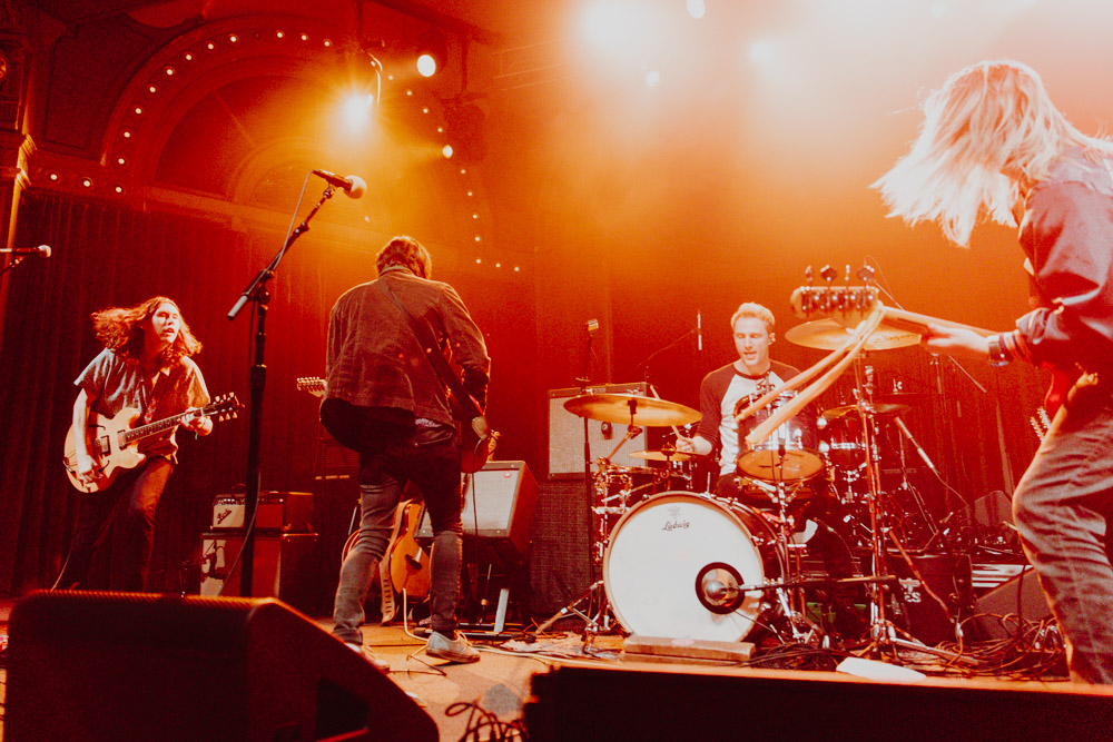 The Hugs, Crystal Ballroom, photo by Sydnie Kobza