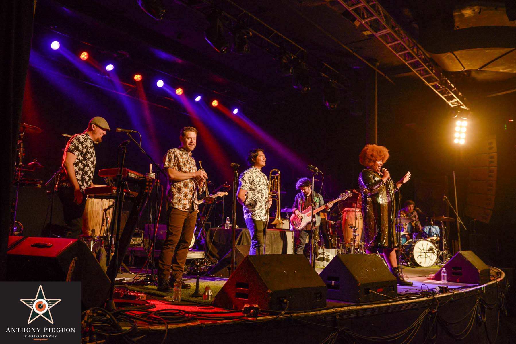 The Suffers, Roseland Theater, photo by Anthony Pidgeon