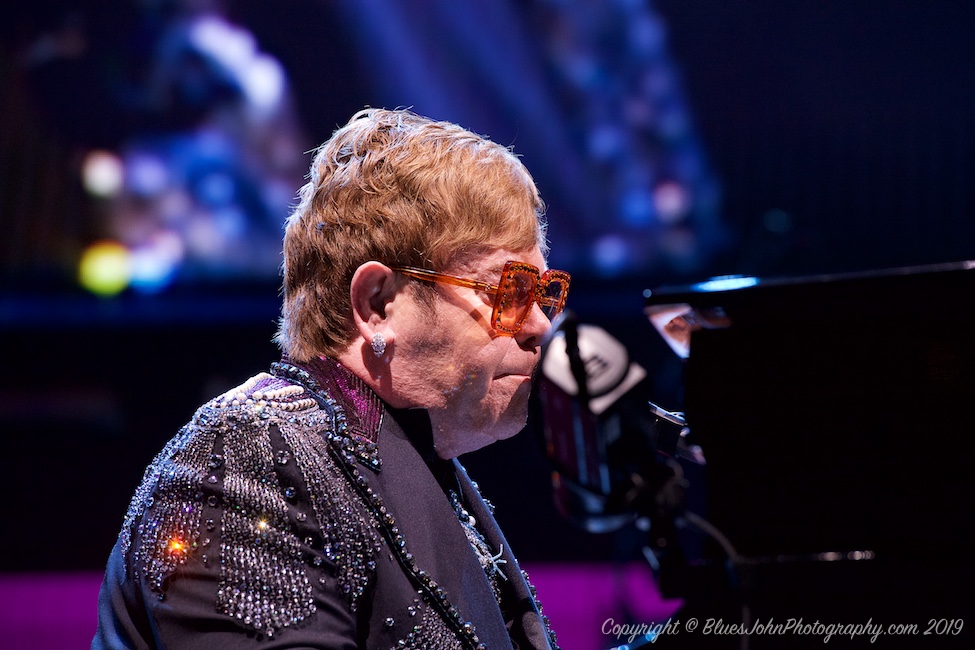 Elton John, Moda Center, photo by John Alcala