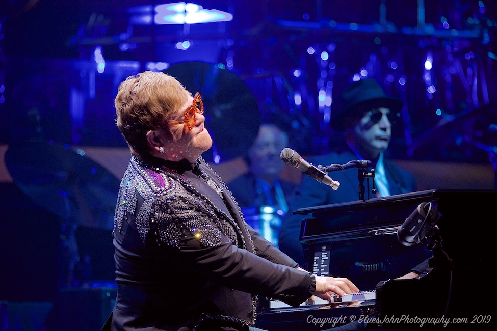 Elton John, Moda Center, photo by John Alcala