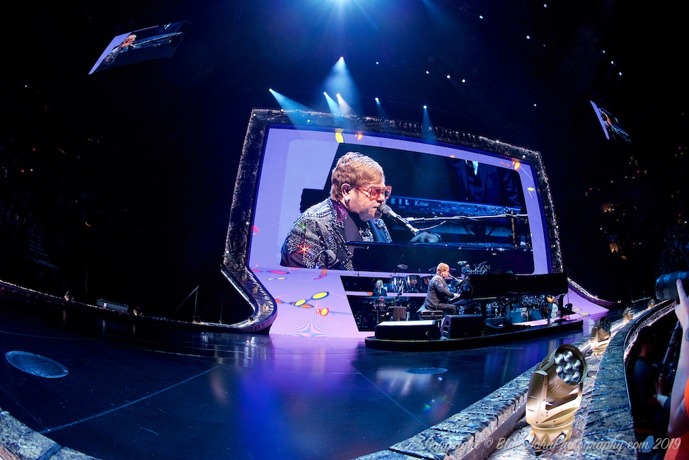 Elton John, Moda Center, photo by John Alcala