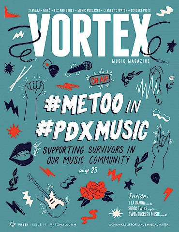 Read more stories about Portland artists who are sharing their #MeToo message and creating change in our current issue: Cover illustration by Lisa Kohn