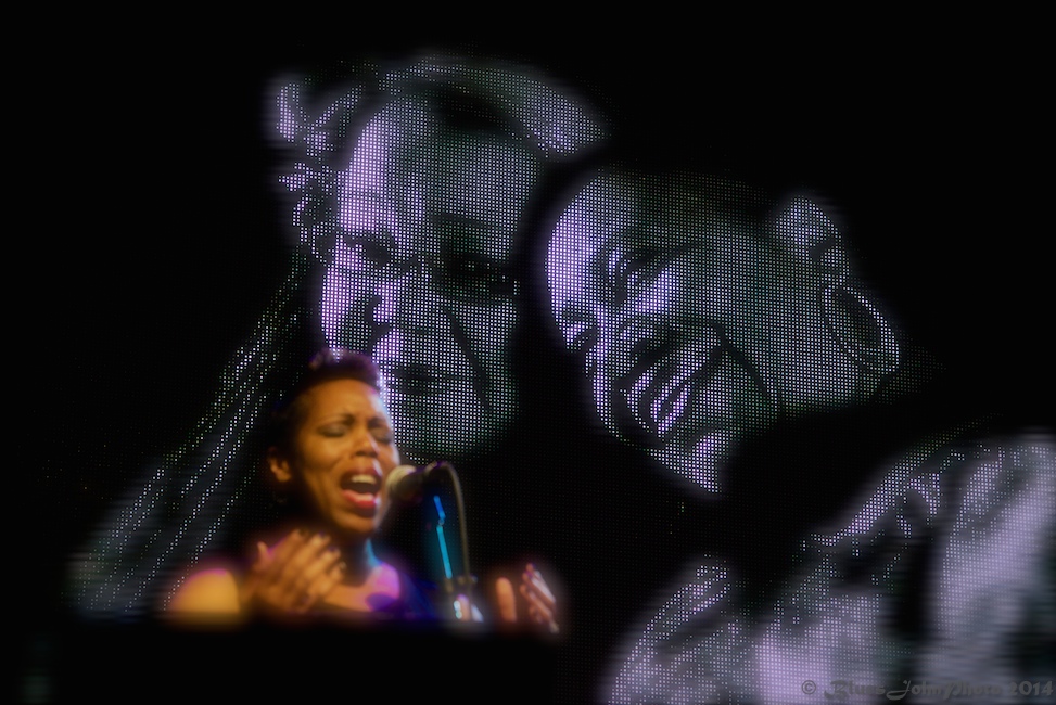 Jay "Bird" Koder, Linda Hornbuckle, Aladdin Theater, Oregon Music Hall of Fame, photo by John Alcala