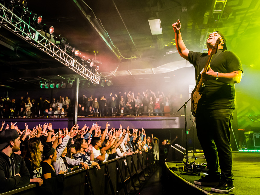 The Green, Roseland Theater, photo by Miguel Padilla
