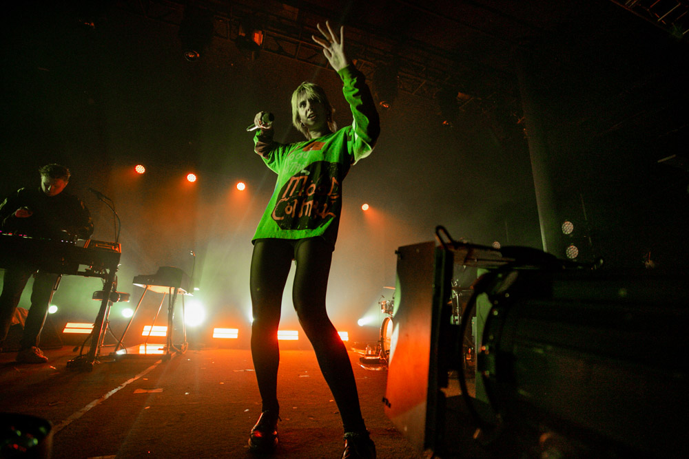 MØ, Roseland Theater, photo by Tojo Andrianarivo