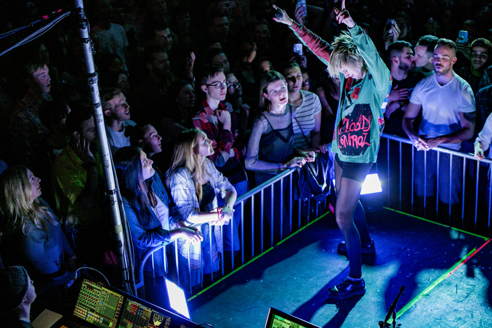 MØ, Roseland Theater, photo by Tojo Andrianarivo