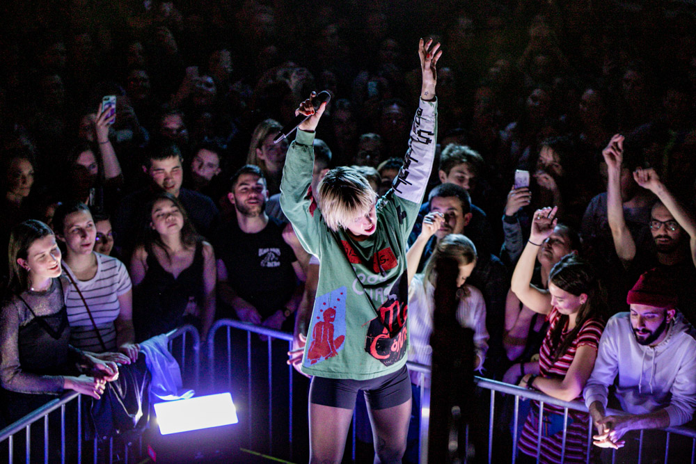 MØ, Roseland Theater, photo by Tojo Andrianarivo