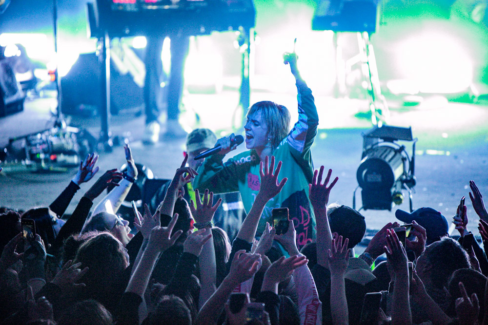 MØ, Roseland Theater, photo by Tojo Andrianarivo