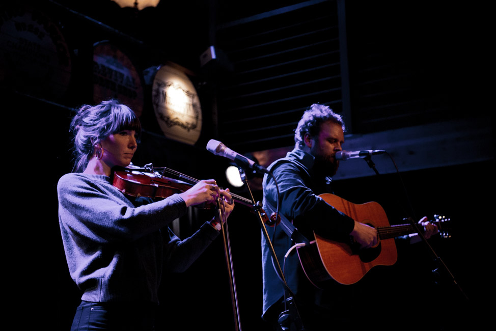 Jeffrey Martin, Anna Tivel, Mississippi Studios, photo by Ignacio Quintana