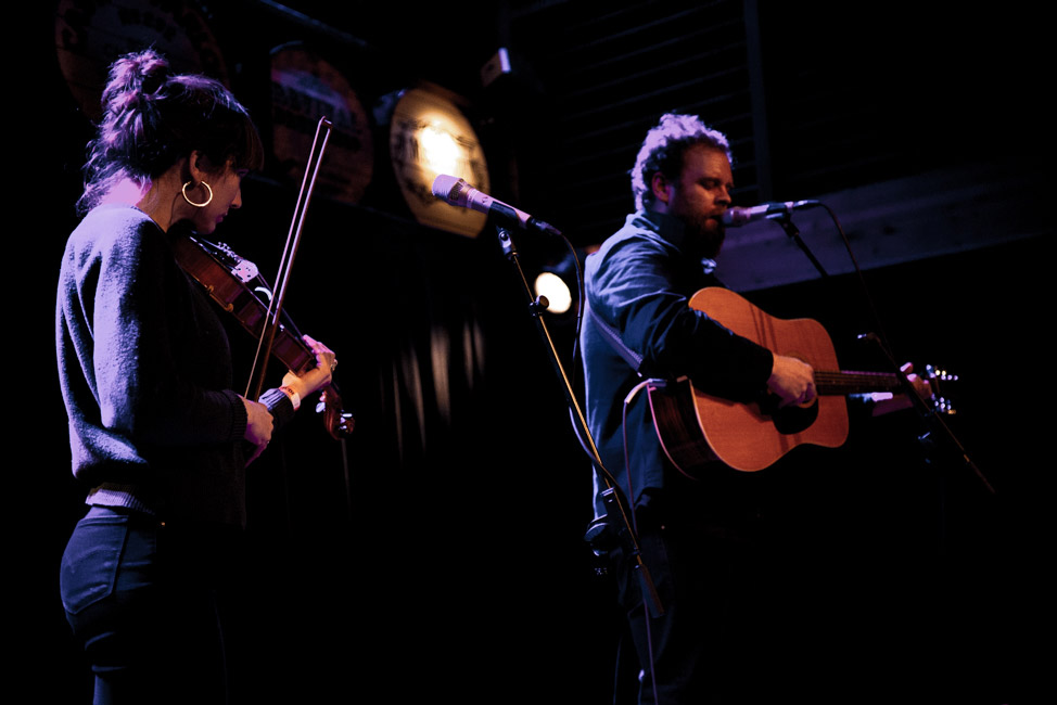 Jeffrey Martin, Anna Tivel, Mississippi Studios, photo by Ignacio Quintana