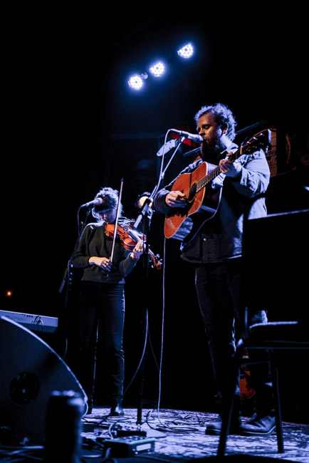 Jeffrey Martin, Anna Tivel, Mississippi Studios, photo by Ignacio Quintana