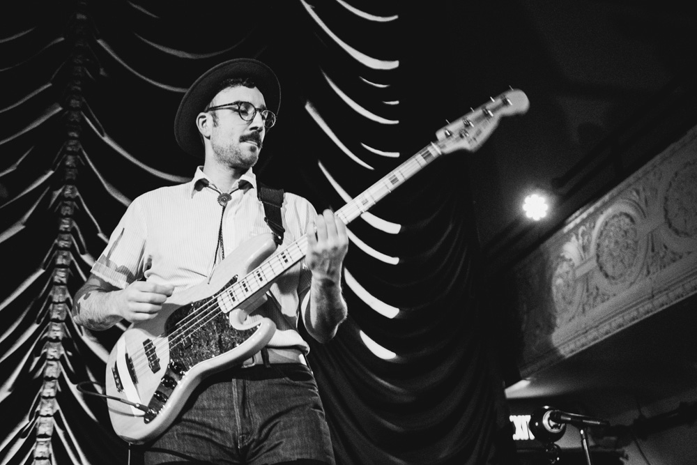 Brother Not Brother, Mission Theater, Portland's Folk Festival, photo by Joe Bitters