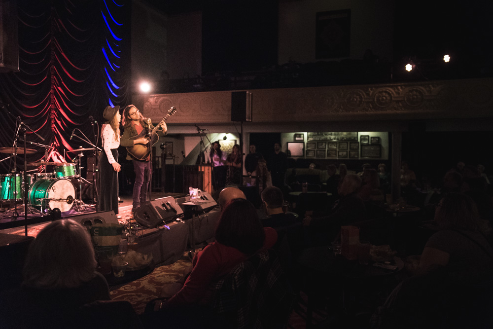Mission Theater, Portland's Folk Festival, photo by Joe Bitters