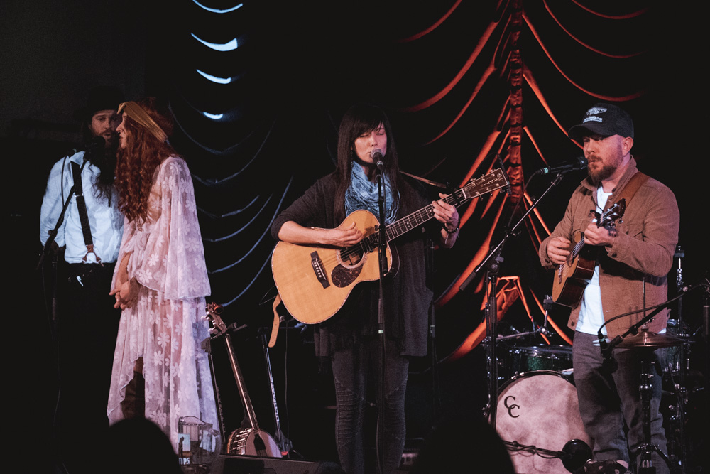 Pretty Gritty, Mission Theater, Portland's Folk Festival, photo by Joe Bitters