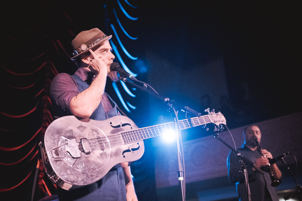 Three For Silver, Mission Theater, Portland's Folk Festival, photo by Joe Bitters