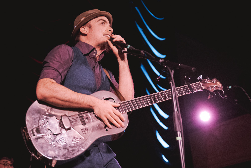 Three For Silver, Mission Theater, Portland's Folk Festival, photo by Joe Bitters