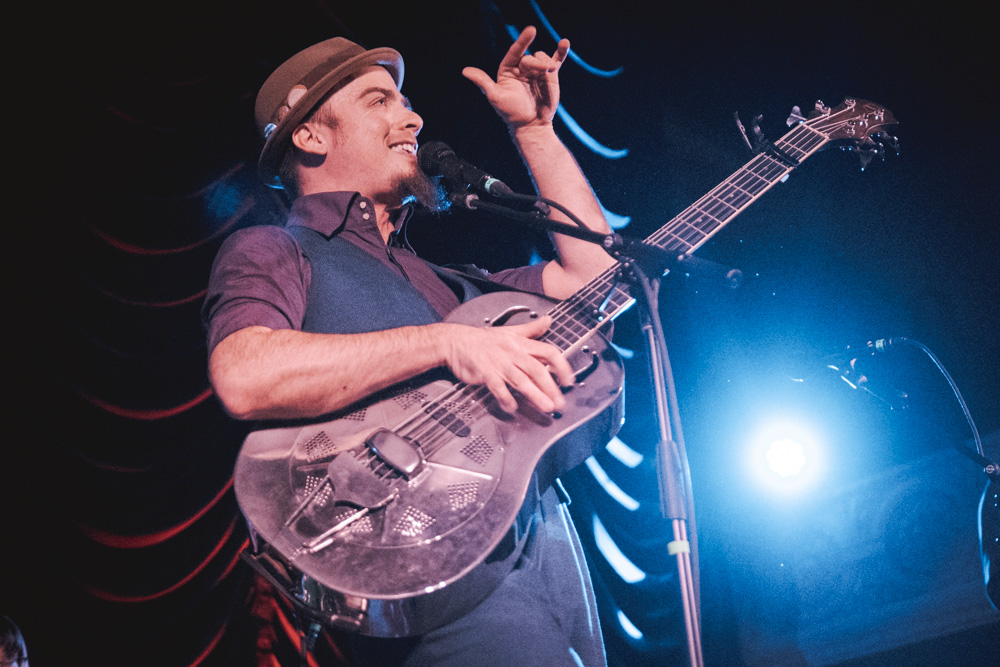 Three For Silver, Mission Theater, Portland's Folk Festival, photo by Joe Bitters