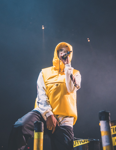 A$AP Rocky, Veterans Memorial Coliseum, photo by Matthew Leonetti