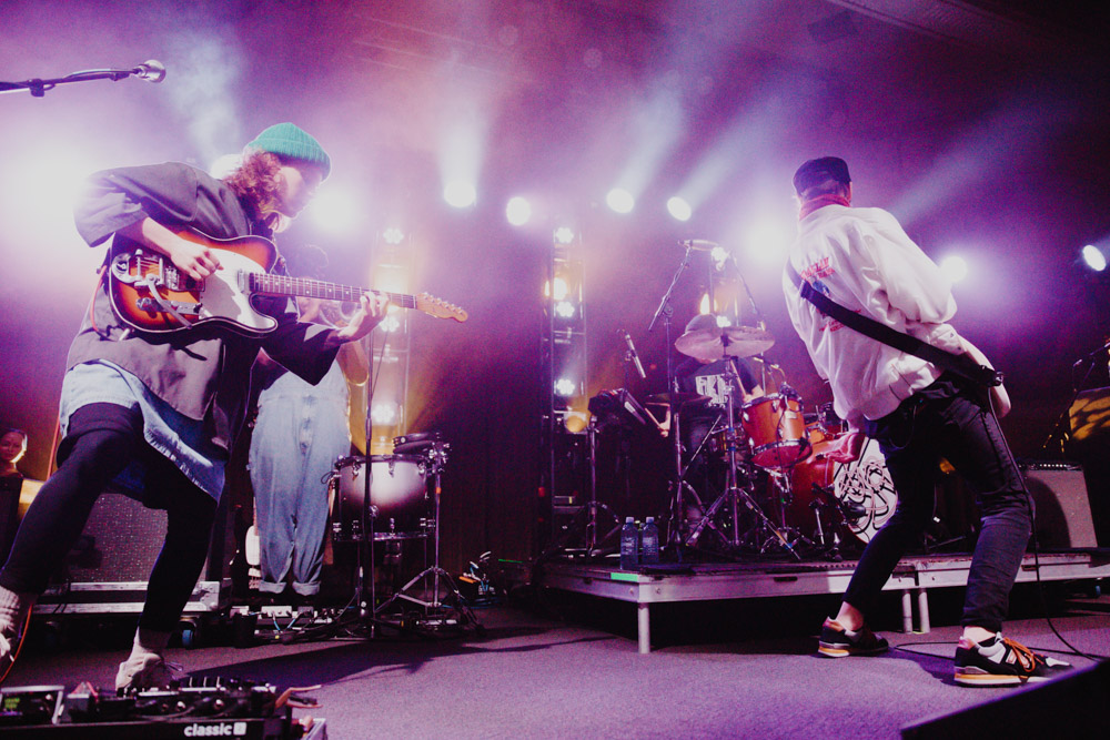 Hippo Campus, Crystal Ballroom, photo by Sydnie Kobza