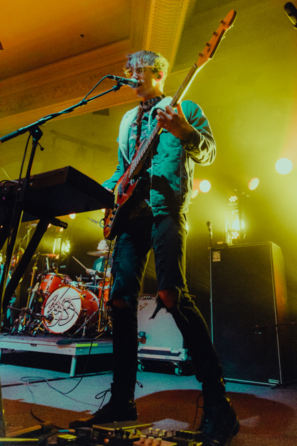 Hippo Campus, Crystal Ballroom, photo by Sydnie Kobza