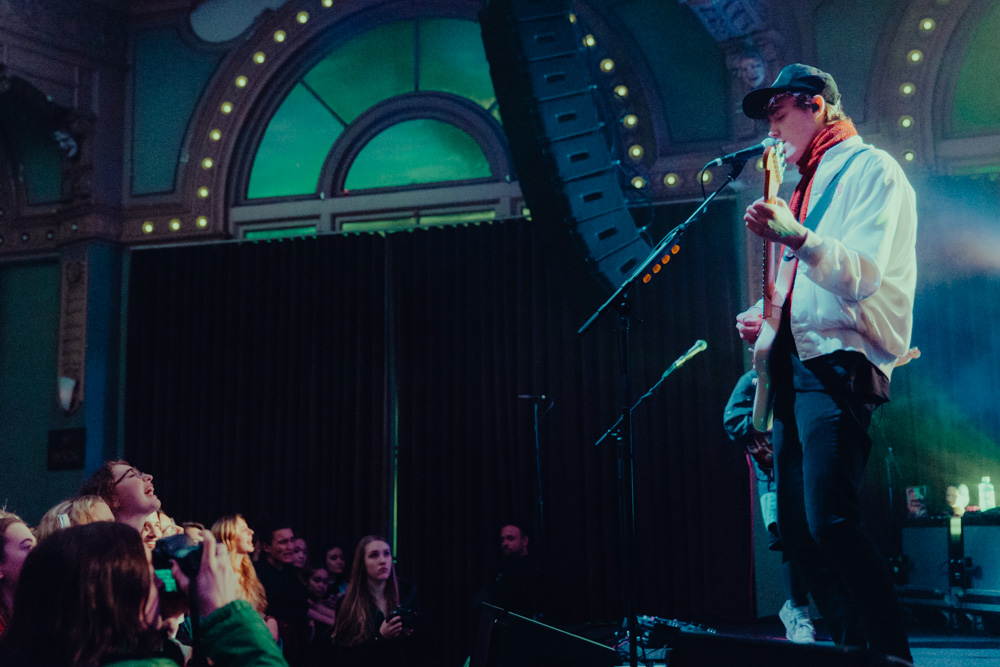 Hippo Campus, Crystal Ballroom, photo by Sydnie Kobza