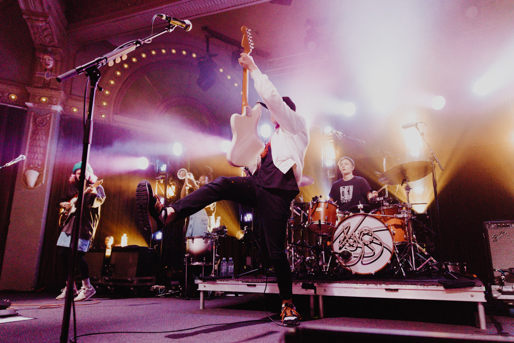 Hippo Campus, Crystal Ballroom, photo by Sydnie Kobza