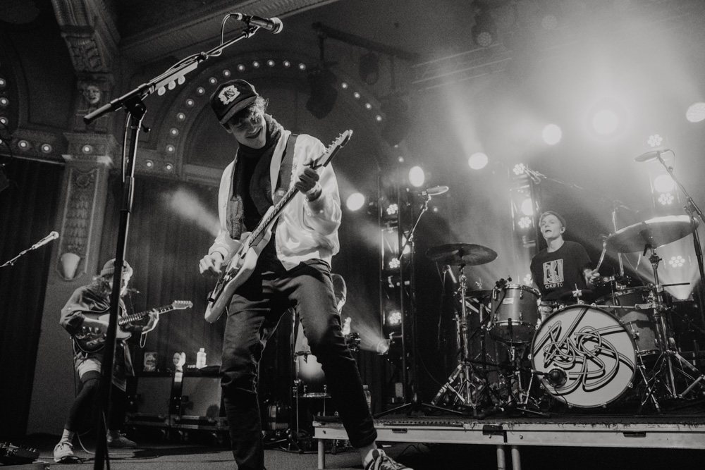 Hippo Campus, Crystal Ballroom, photo by Sydnie Kobza