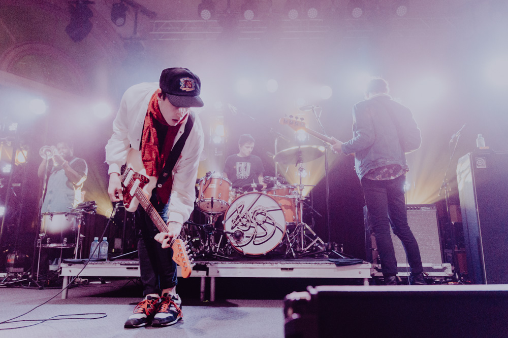 Hippo Campus, Crystal Ballroom, photo by Sydnie Kobza