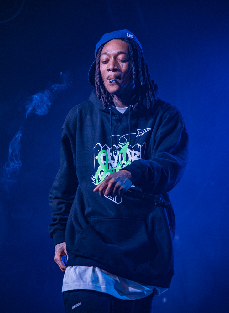Wiz Khalifa, Roseland Theater, photo by Henry Ward