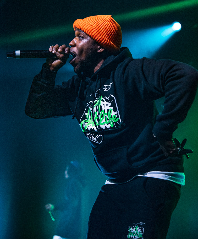 Curren$y, Roseland Theater, photo by Henry Ward
