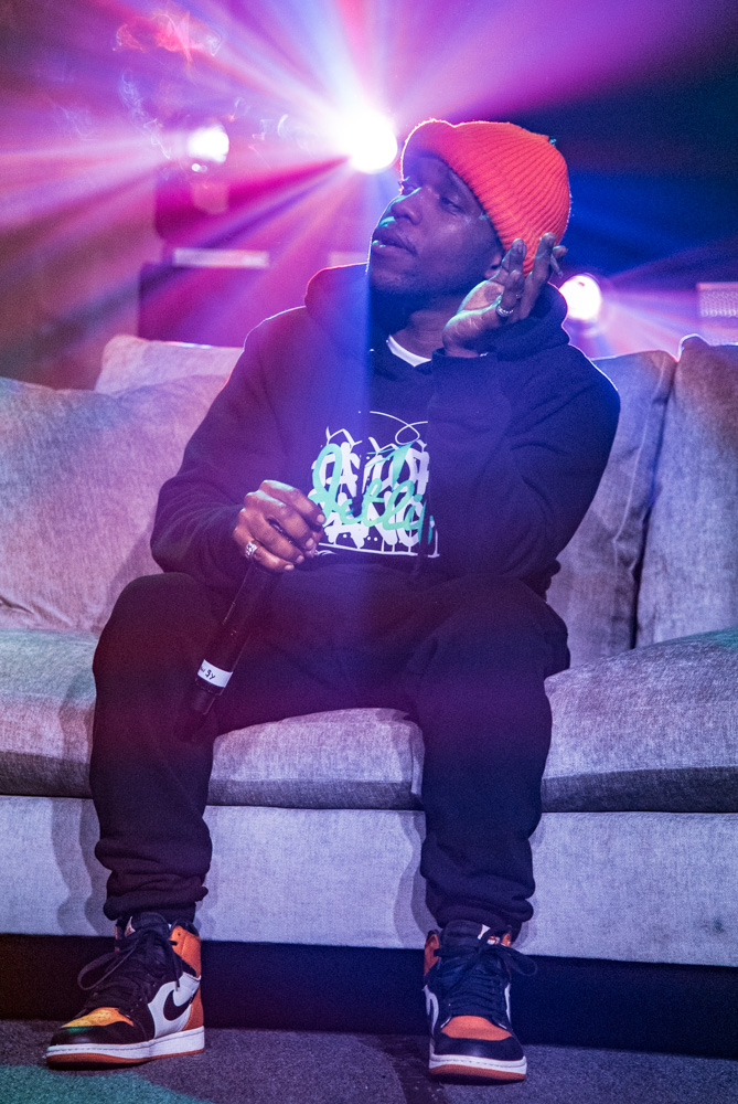 Curren$y, Roseland Theater, photo by Henry Ward