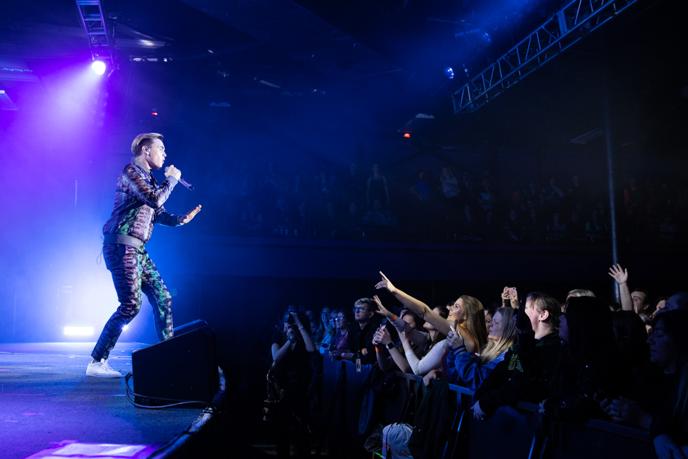 Jesse McCartney, Roseland Theater, photo by Sal Barragan