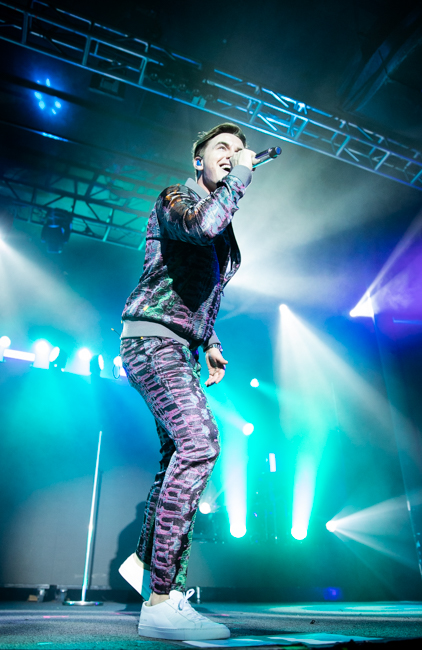 Jesse McCartney, Roseland Theater, photo by Sal Barragan