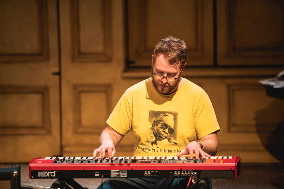 Sarah Clarke, Dirty Revival, Artists Repertory Theatre, Vortex Music Magazine, photo by Matthew Leonetti