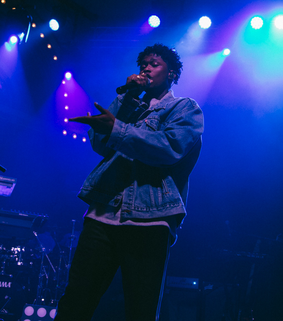 Lucky Daye, Crystal Ballroom, photo by Brandon Sean