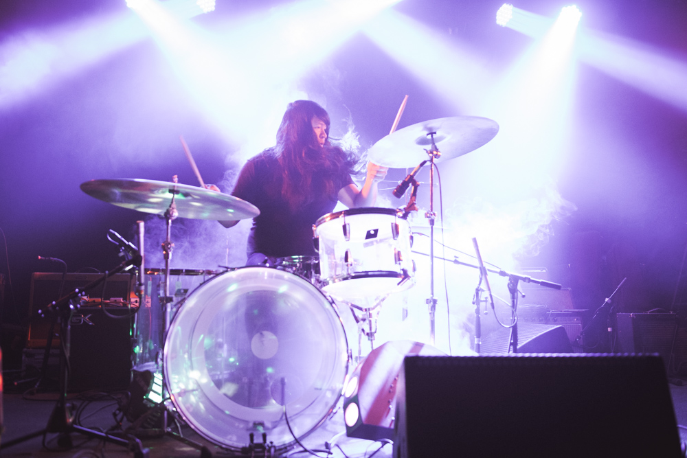 Máscaras, Wonder Ballroom, photo by Joe Bitters