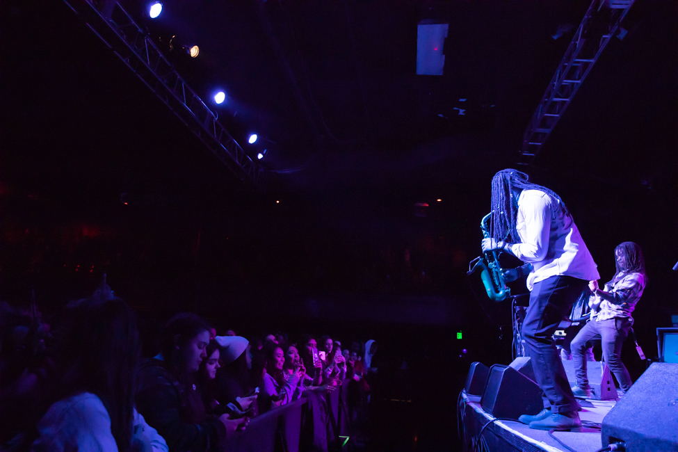 EarthKry, Roseland Theater, photo by Sal Barragan
