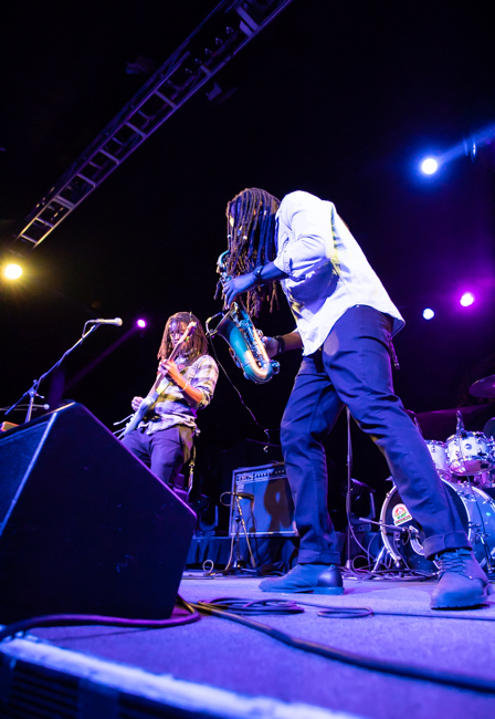EarthKry, Roseland Theater, photo by Sal Barragan