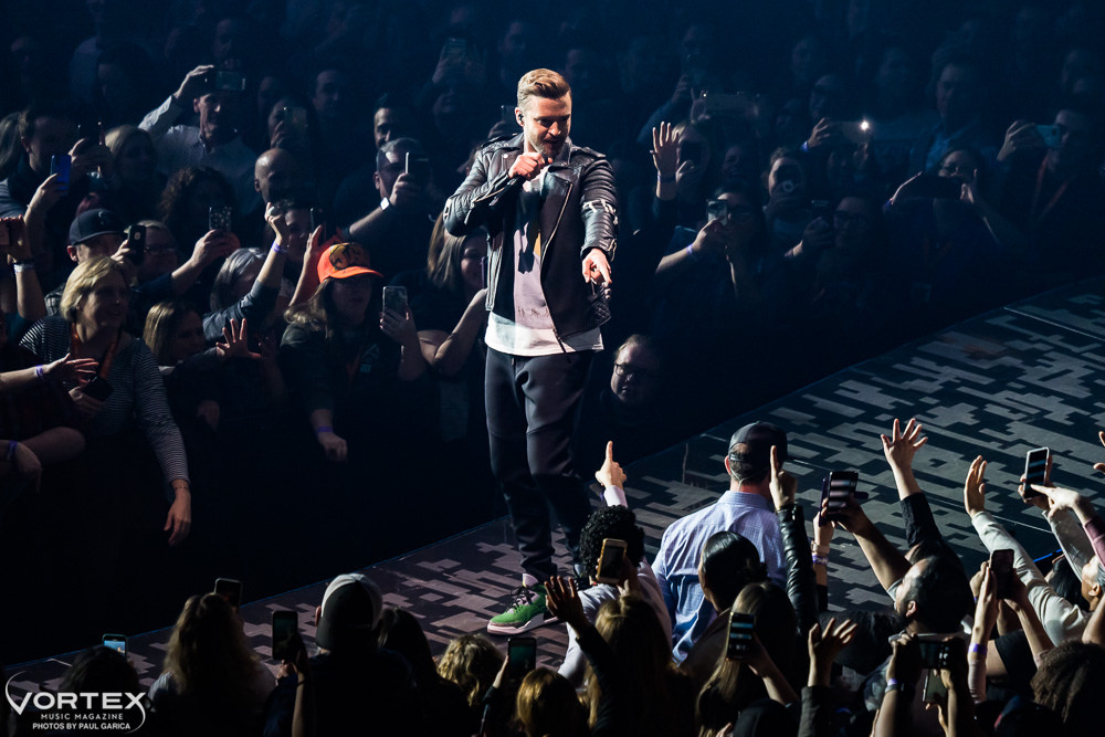 Justin Timberlake, Moda Center, photo by Paul Garcia