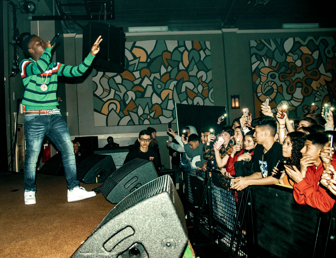 C Glizzy, Wonder Ballroom, photo by Henry Ward