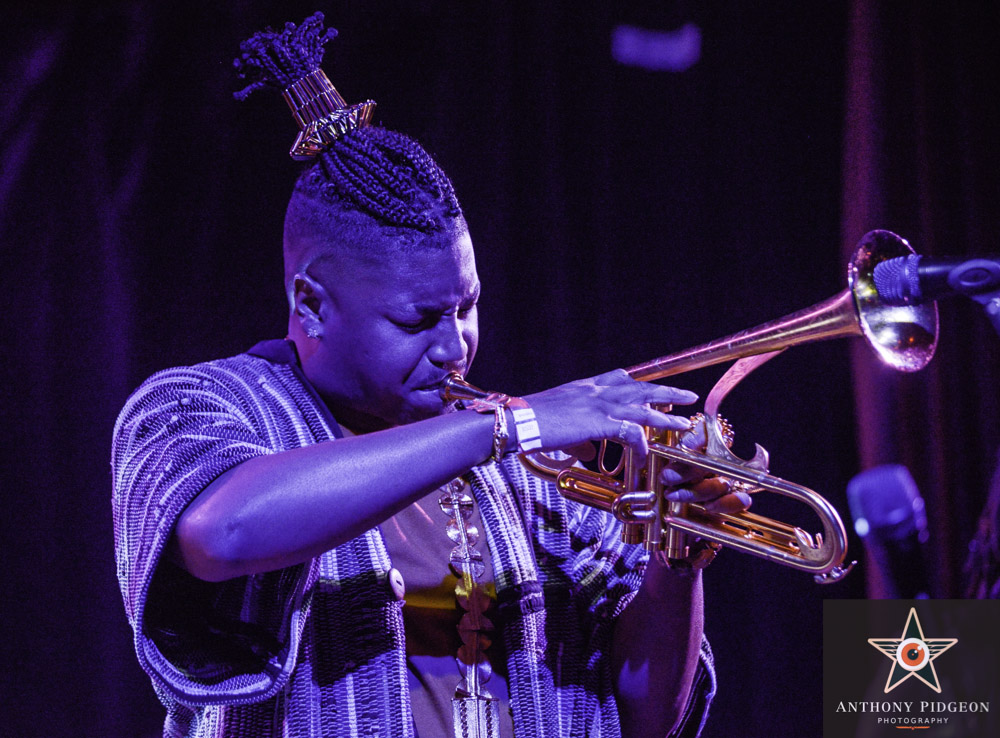 Christian Scott, Star Theater, PDX Jazz Festival, photo by Anthony Pidgeon